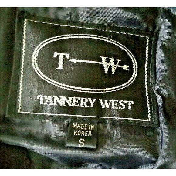 Tannery West Men's Small 100% Leather‎ Jacket Thermolite Lined Removeable Liner - Picture 4 of 8